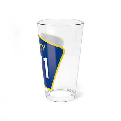 County 171 MN (Minnesota) (Road Sign) Pint Glass 16oz - Go Mug Yourself