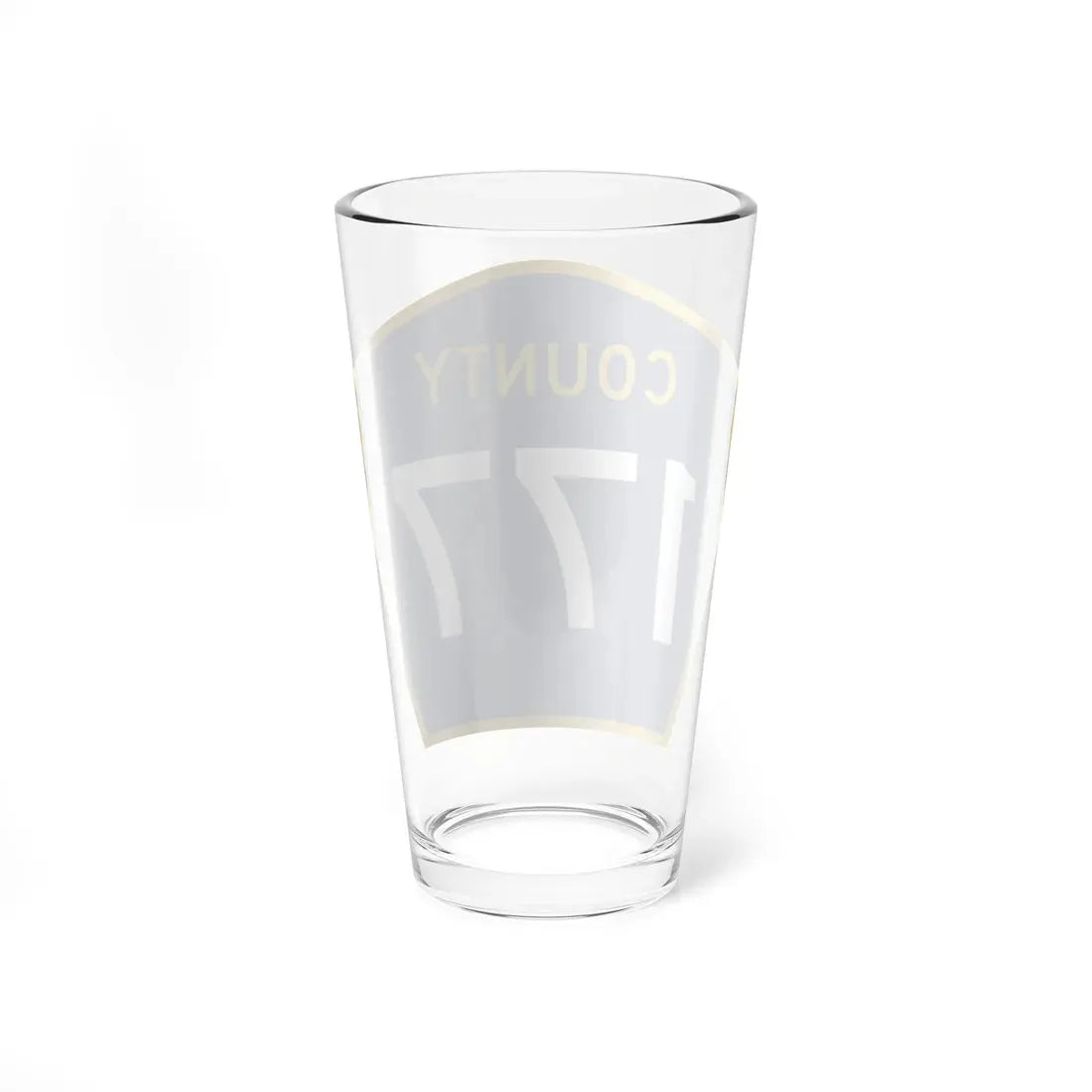 County 177 MN (Minnesota) (Road Sign) Pint Glass 16oz - Go Mug Yourself