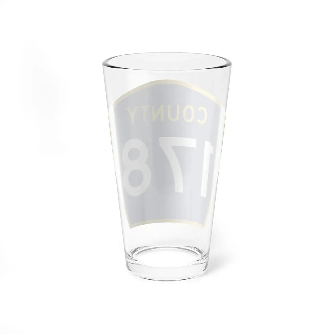 County 178 MN (Minnesota) (Road Sign) Pint Glass 16oz - Go Mug Yourself