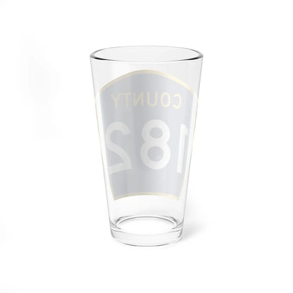 County 182 MN (Minnesota) (Road Sign) Pint Glass 16oz - Go Mug Yourself