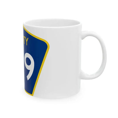 County 189 MN (Minnesota) (Road Sign) White Coffee Mug - Go Mug Yourself