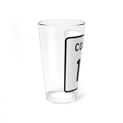 County 19 square (Minnesota) (Road Sign) Pint Glass 16oz - Go Mug Yourself