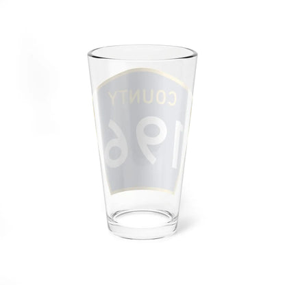 County 196 MN (Minnesota) (Road Sign) Pint Glass 16oz - Go Mug Yourself