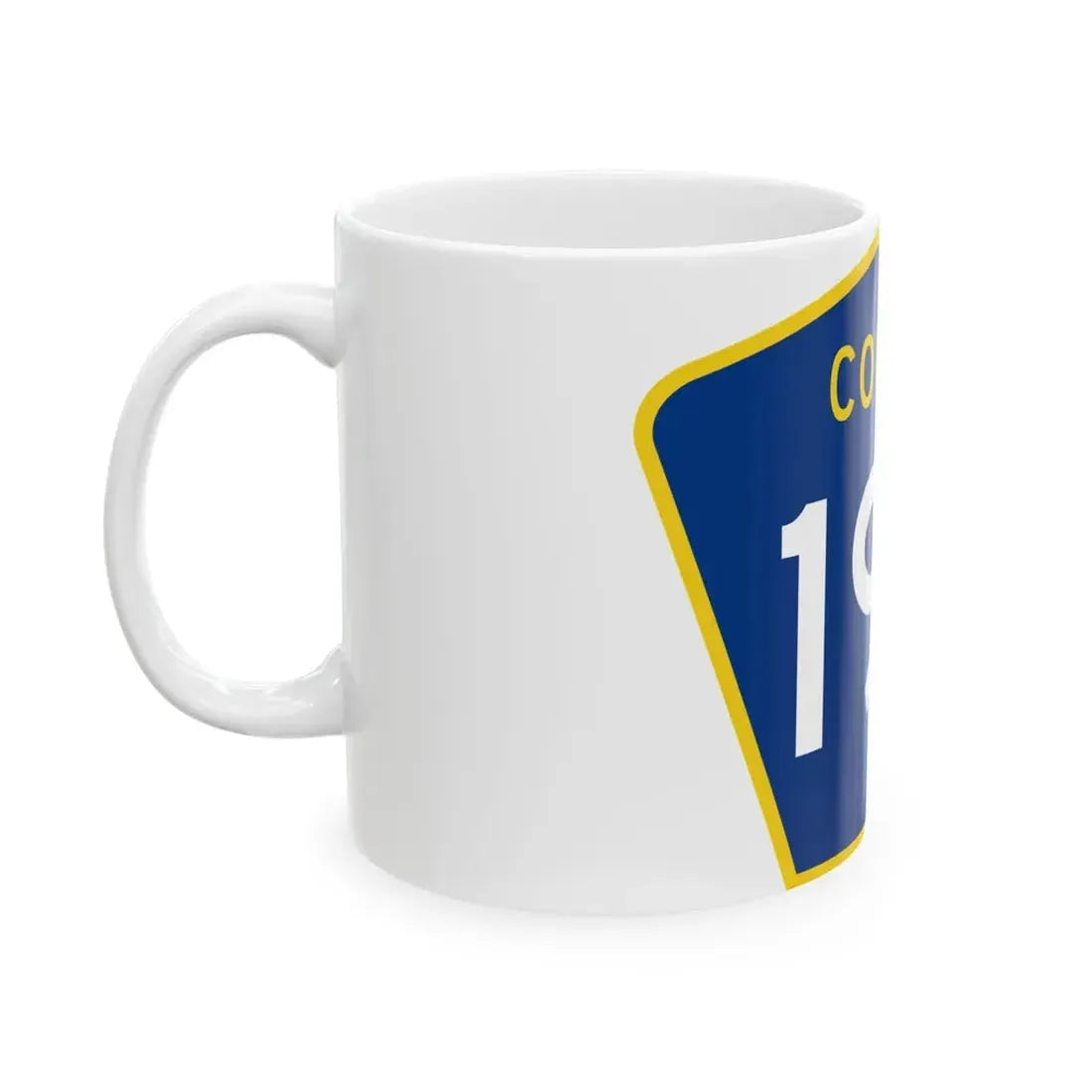 County 197 MN (Minnesota) (Road Sign) White Coffee Mug - Go Mug Yourself