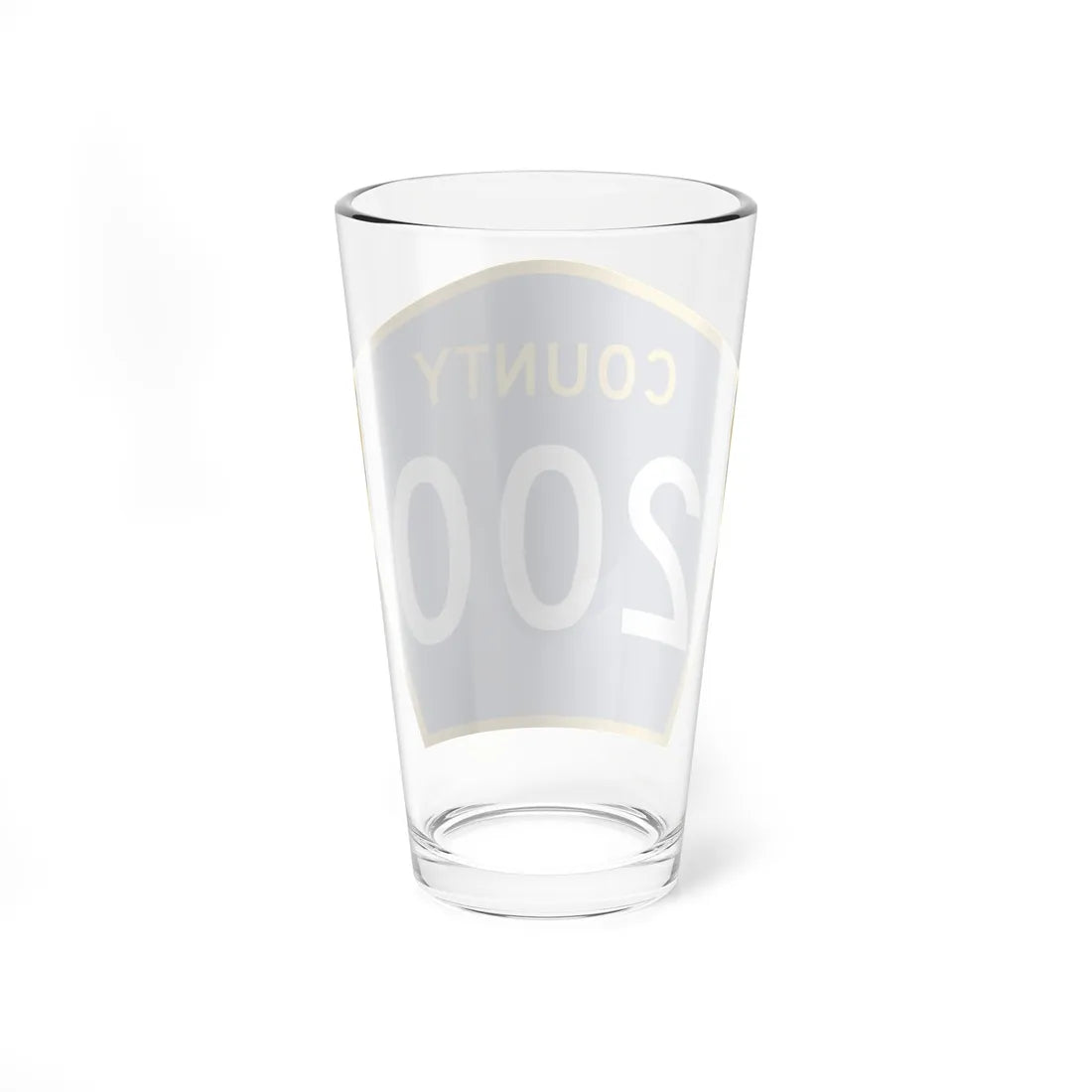 County 200 MN (Minnesota) (Road Sign) Pint Glass 16oz - Go Mug Yourself