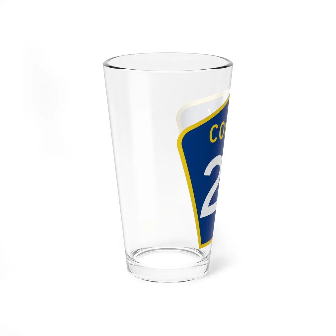 County 24 MN (Minnesota) (Road Sign) Pint Glass 16oz - Go Mug Yourself