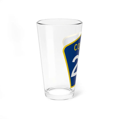 County 25 MN (Minnesota) (Road Sign) Pint Glass 16oz - Go Mug Yourself
