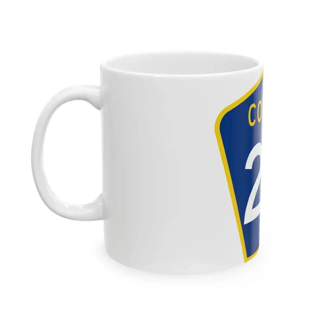 County 26 MN (Minnesota) (Road Sign) White Coffee Mug - Go Mug Yourself