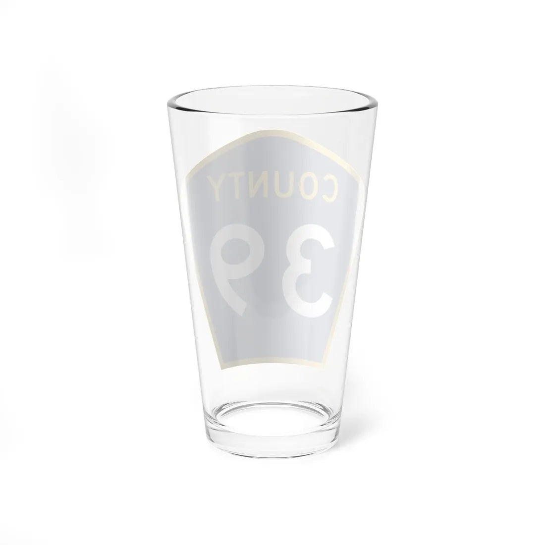 County 39 MN (Minnesota) (Road Sign) Pint Glass 16oz - Go Mug Yourself