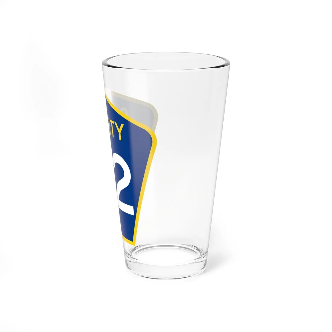 County 42 MN (Minnesota) (Road Sign) Pint Glass 16oz - Go Mug Yourself