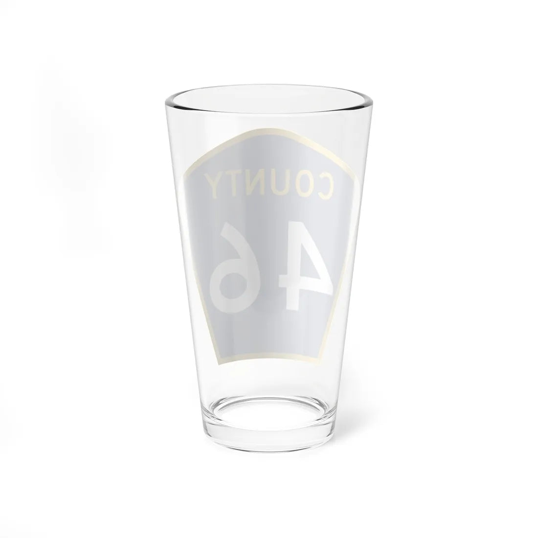 County 46 MN (Minnesota) (Road Sign) Pint Glass 16oz - Go Mug Yourself