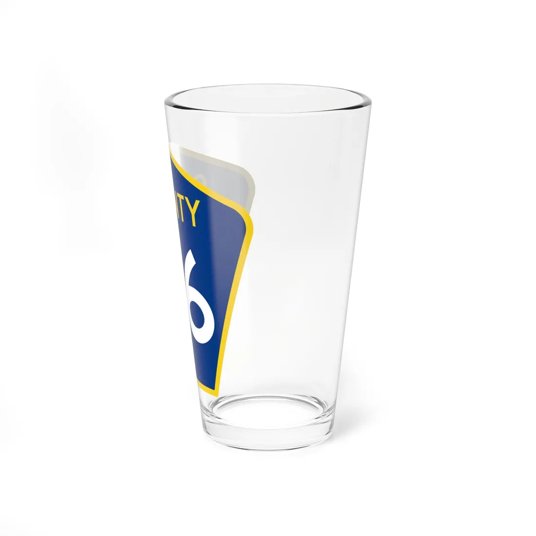 County 46 MN (Minnesota) (Road Sign) Pint Glass 16oz - Go Mug Yourself