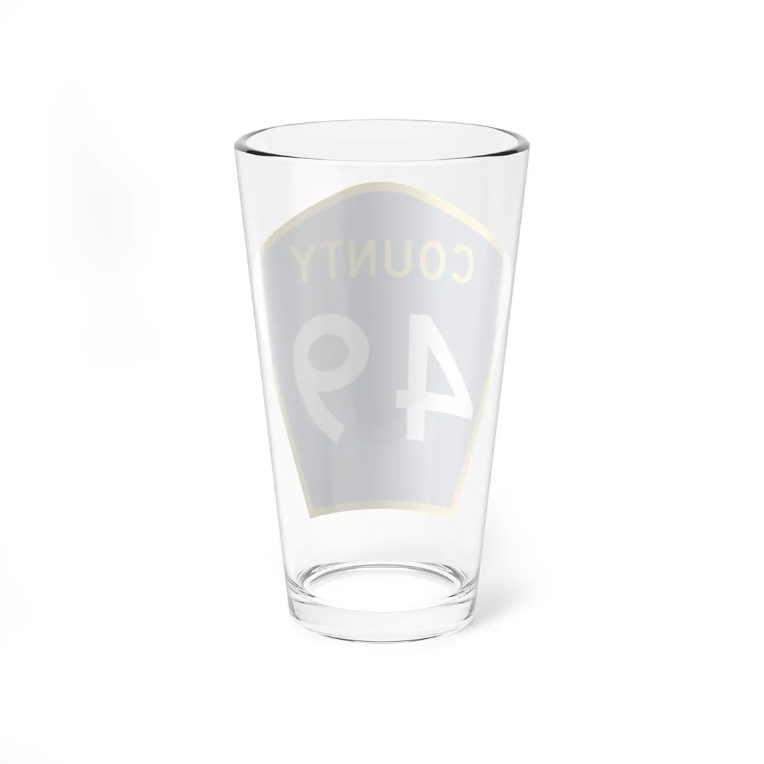 County 49 MN (Minnesota) (Road Sign) Pint Glass 16oz - Go Mug Yourself