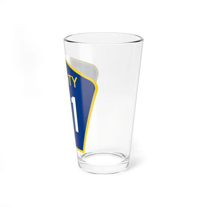 County 51 MN (Minnesota) (Road Sign) Pint Glass 16oz - Go Mug Yourself