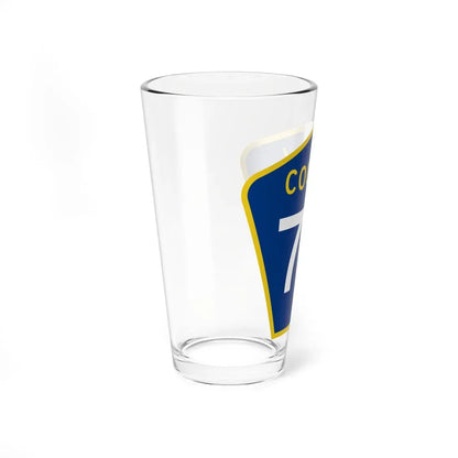 County 75 MN (Minnesota) (Road Sign) Pint Glass 16oz - Go Mug Yourself