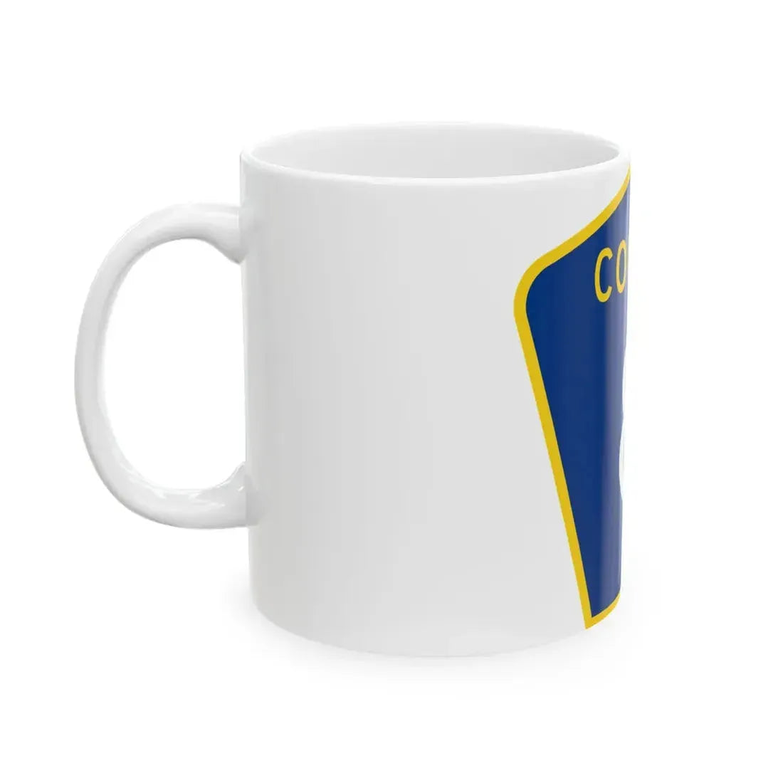 County 8 MN (Minnesota) (Road Sign) White Coffee Mug - Go Mug Yourself