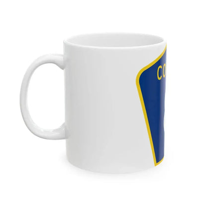 County 8 MN (Minnesota) (Road Sign) White Coffee Mug - Go Mug Yourself