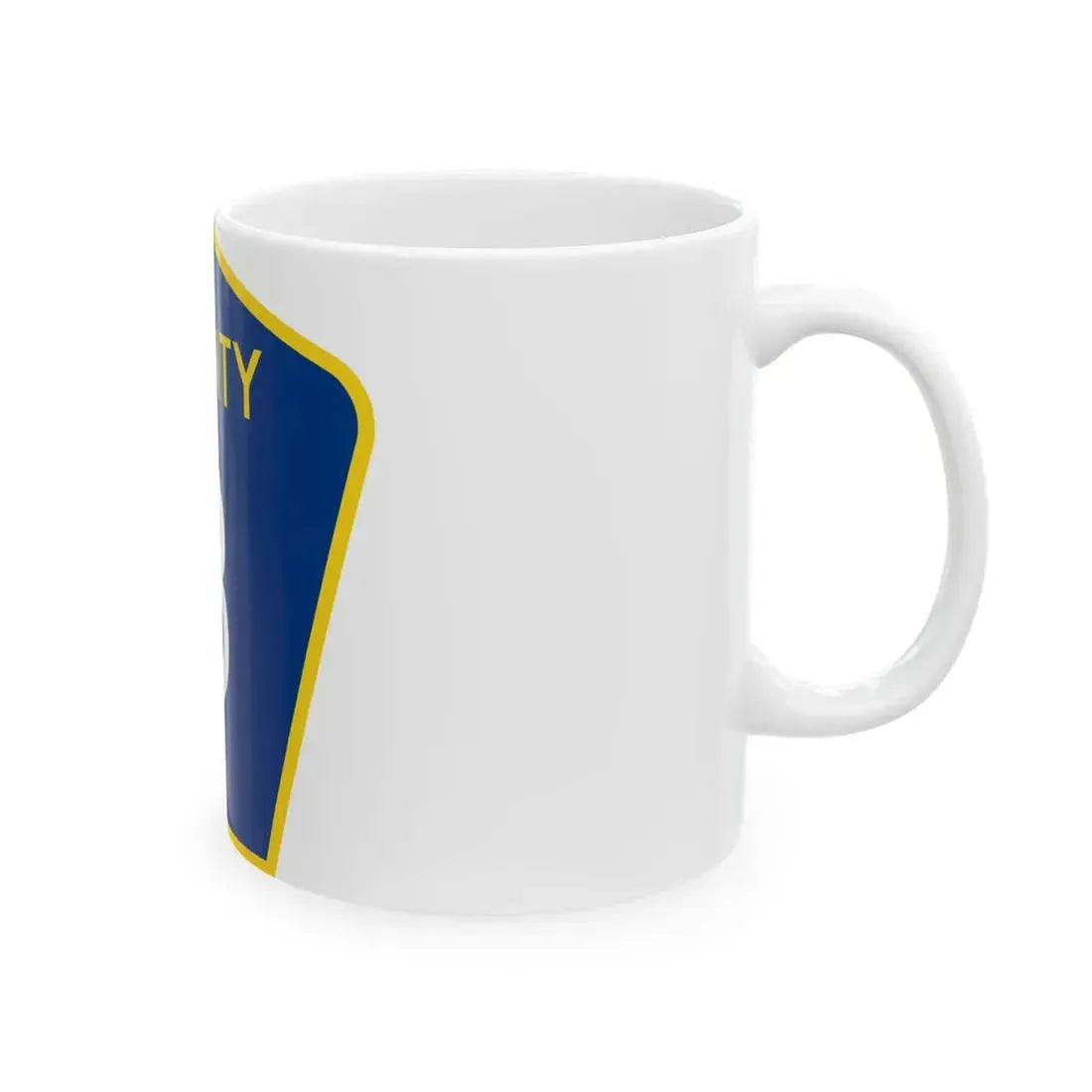 County 8 MN (Minnesota) (Road Sign) White Coffee Mug - Go Mug Yourself