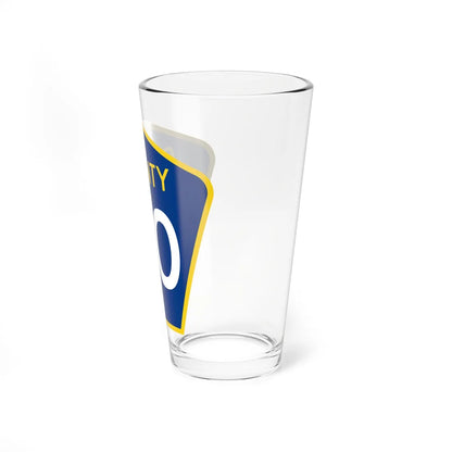 County 80 MN (Minnesota) (Road Sign) Pint Glass 16oz - Go Mug Yourself
