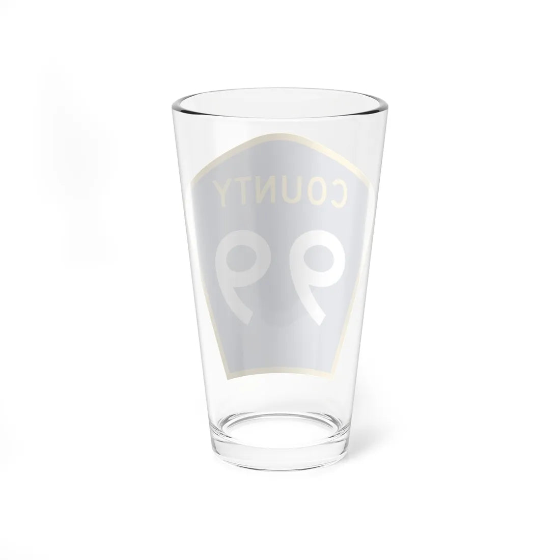 County 99 MN (Minnesota) (Road Sign) Pint Glass 16oz - Go Mug Yourself