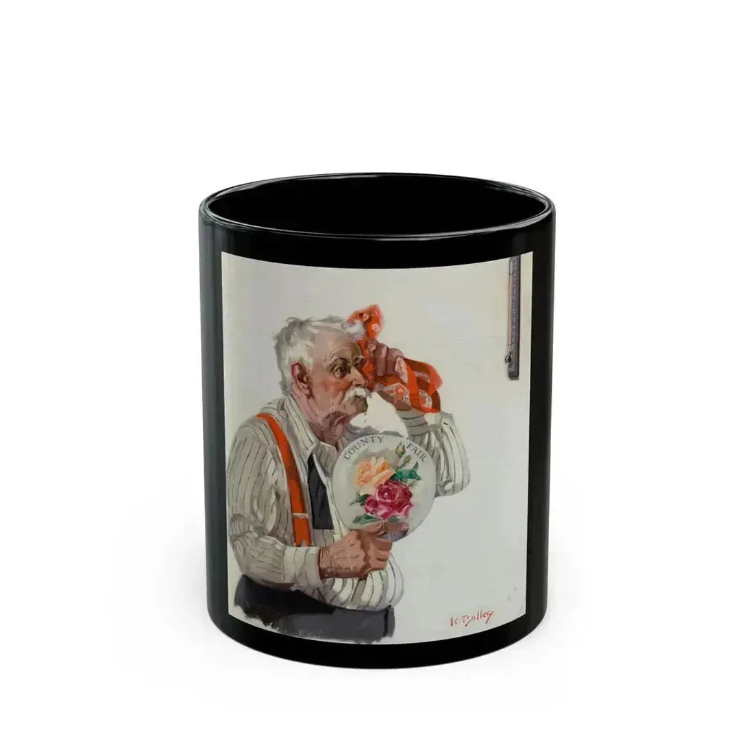 County Fair - Black Coffee Mug 11oz - Go Mug Yourself