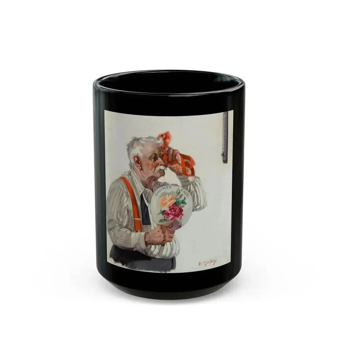 County Fair - Black Coffee Mug 15oz - Go Mug Yourself