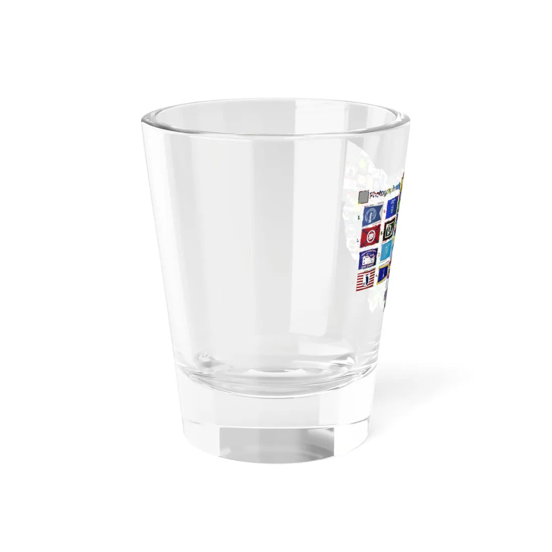 County Flag Map of Ohio (United States) Shot Glass 1.5oz - Go Mug Yourself
