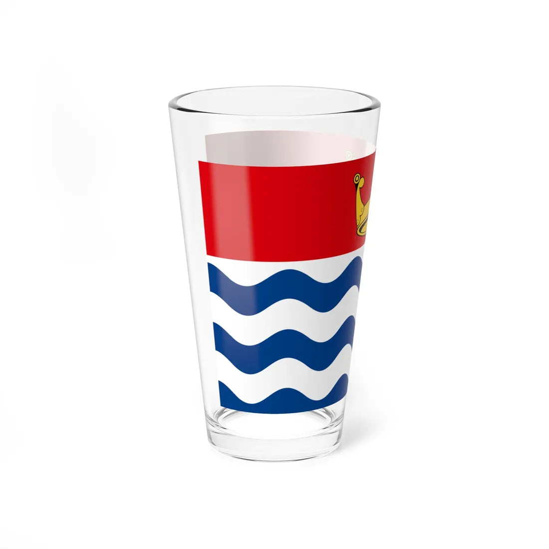 County Flag of Greater London (England) Pint Glass 16oz - Go Mug Yourself