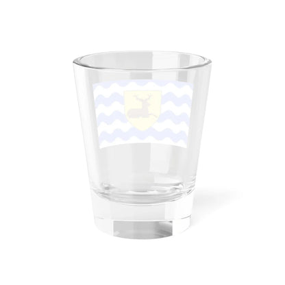 County Flag of Hertfordshire version (England) Shot Glass 1.5oz - Go Mug Yourself