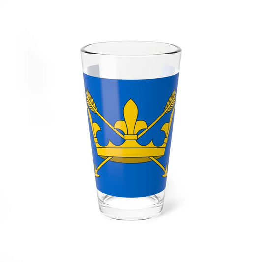 County Flag of Suffolk (England) Pint Glass 16oz 16oz - Go Mug Yourself