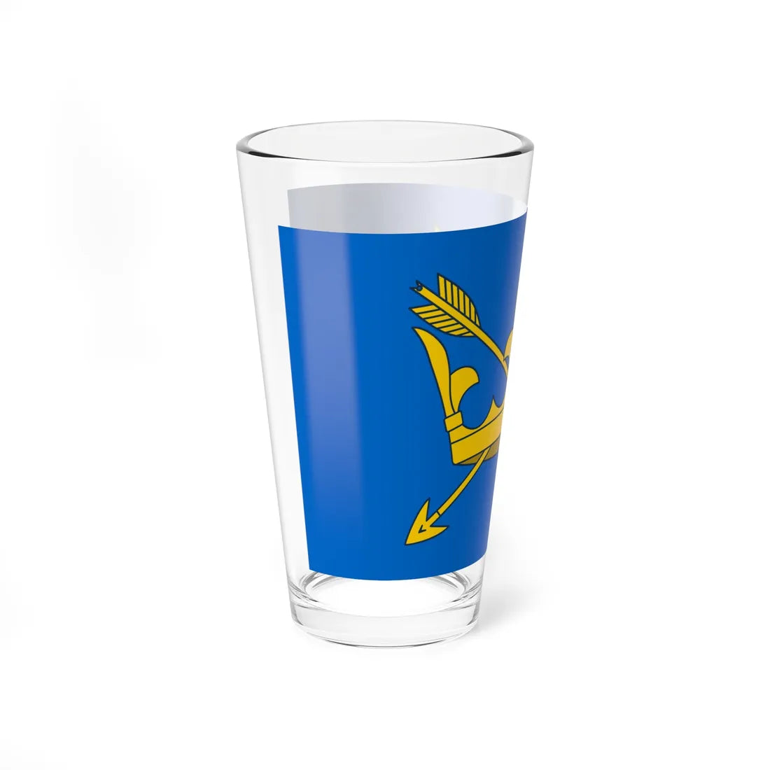 County Flag of Suffolk (England) Pint Glass 16oz - Go Mug Yourself