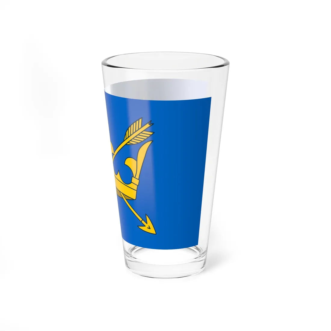 County Flag of Suffolk (England) Pint Glass 16oz - Go Mug Yourself