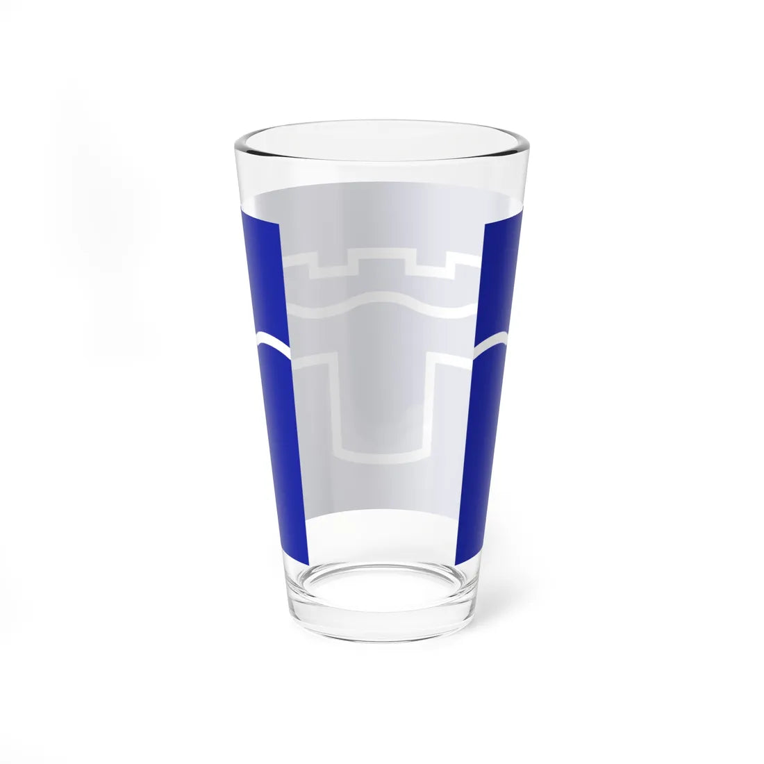 County Flag of Tyne  Wear (England) Pint Glass 16oz - Go Mug Yourself