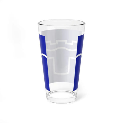 County Flag of Tyne  Wear (England) Pint Glass 16oz - Go Mug Yourself