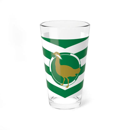 County Flag of Wiltshire (England) Pint Glass 16oz 16oz - Go Mug Yourself