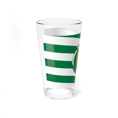 County Flag of Wiltshire (England) Pint Glass 16oz - Go Mug Yourself
