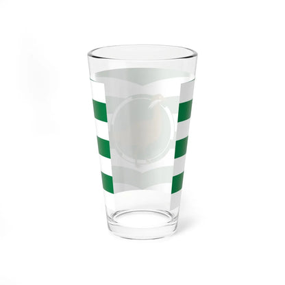 County Flag of Wiltshire (England) Pint Glass 16oz - Go Mug Yourself