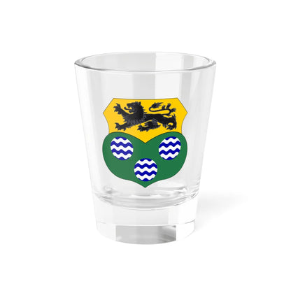 County Leitrim arms (Ireland) (Coat of Arms) Shot Glass 1.5oz 1.5oz - Go Mug Yourself