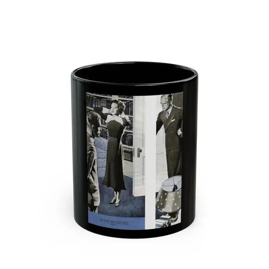 Courage for Two (2), The American Magazine, January 1935 - Black Coffee Mug 11oz - Go Mug Yourself