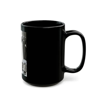 Courage for Two (2), The American Magazine, January 1935 - Black Coffee Mug - Go Mug Yourself