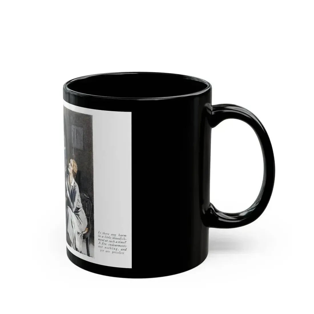 Courage On Request, McCall's magazine, February 1932 - Black Coffee Mug - Go Mug Yourself