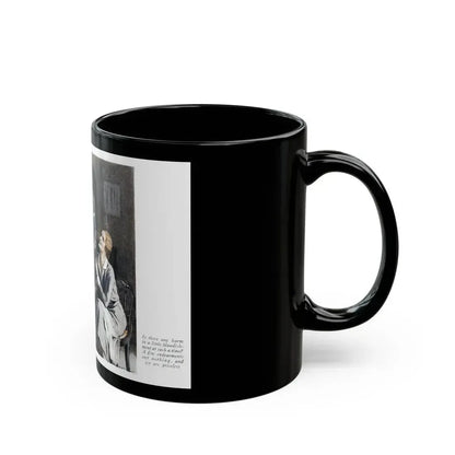 Courage On Request, McCall's magazine, February 1932 - Black Coffee Mug - Go Mug Yourself