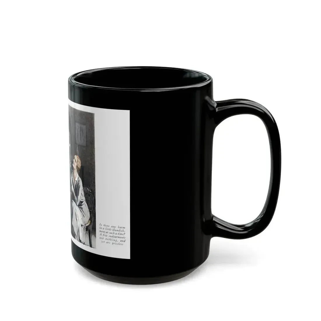 Courage On Request, McCall's magazine, February 1932 - Black Coffee Mug - Go Mug Yourself