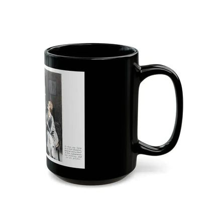 Courage On Request, McCall's magazine, February 1932 - Black Coffee Mug - Go Mug Yourself