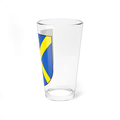 Courchavon-blazon (Switzerland) (Coat of Arms) Pint Glass 16oz - Go Mug Yourself