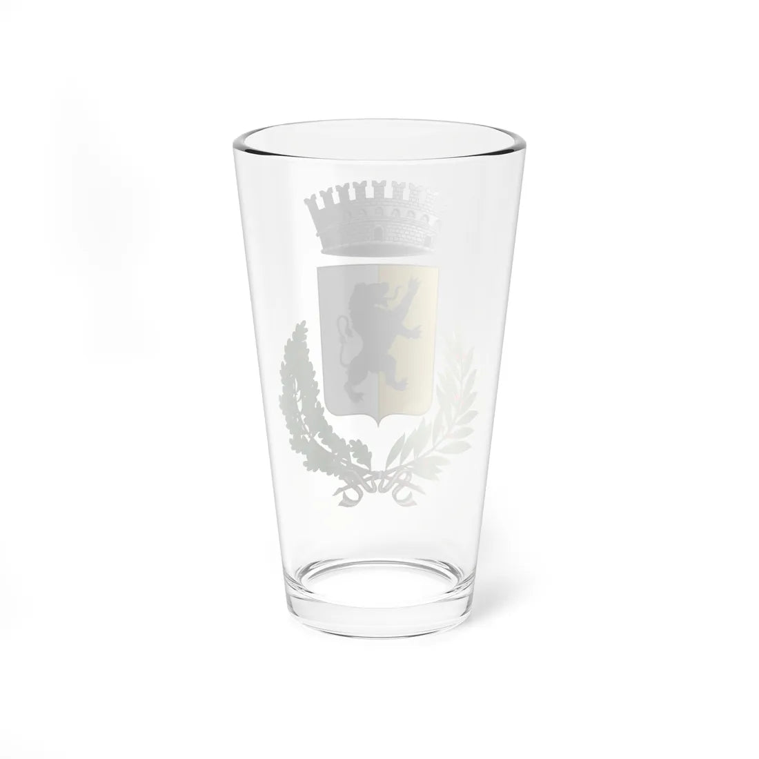 Courmayeur-Stemma (Italy) (Coat of Arms) Pint Glass 16oz - Go Mug Yourself