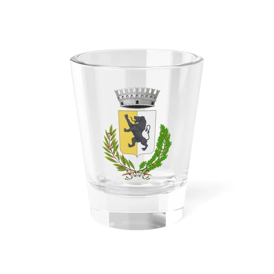 Courmayeur-Stemma (Italy) (Coat of Arms) Shot Glass 1.5oz 1.5oz - Go Mug Yourself