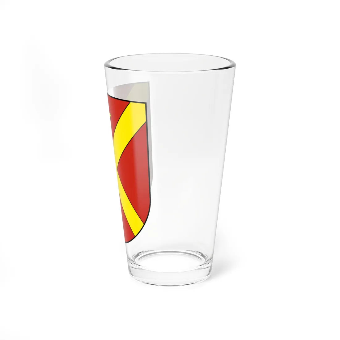 Courroux-blazon (Switzerland) (Coat of Arms) Pint Glass 16oz - Go Mug Yourself