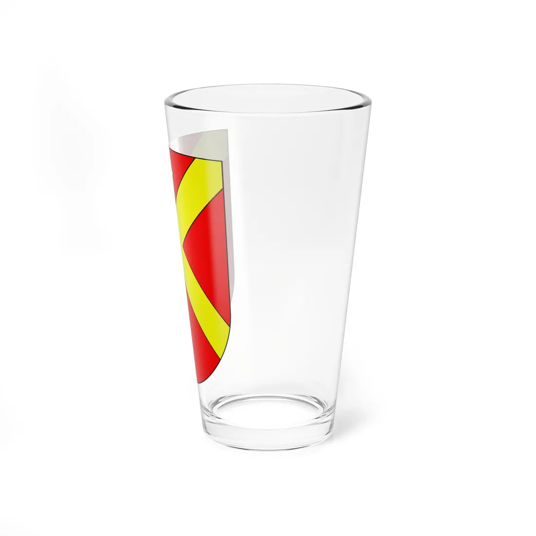 Courroux-coat of arms (Switzerland) (Coat of Arms) Pint Glass 16oz - Go Mug Yourself