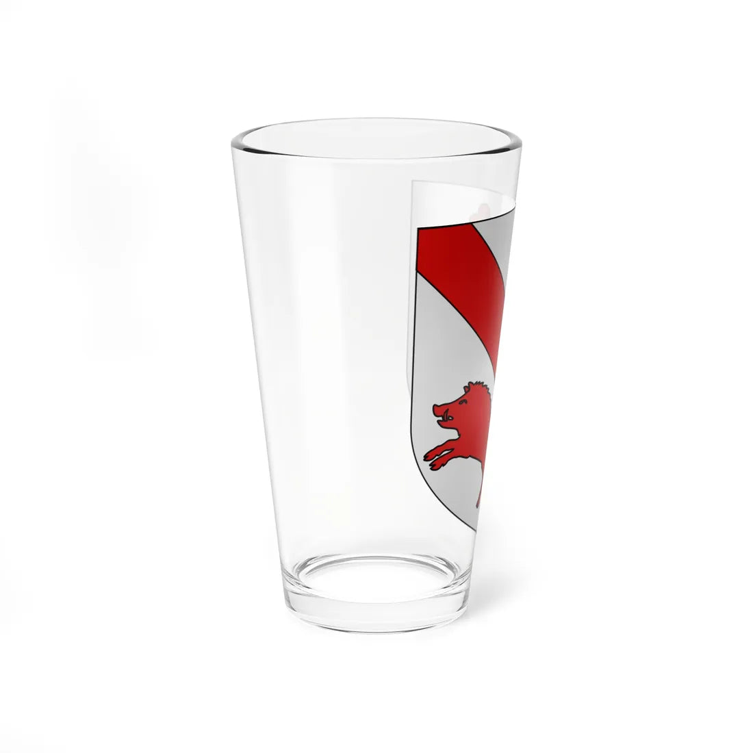 Courtepin2-coat of arms (Switzerland) (Coat of Arms) Pint Glass 16oz - Go Mug Yourself